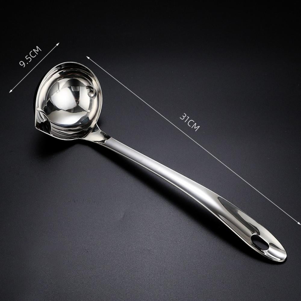 Soup Spoon Oil Separator Household Kitchen Tool Stainless - Temu