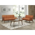 thumbnail image 2 of Topline Home Furnishings Causeuse Orange Brûlé, 2 of 4