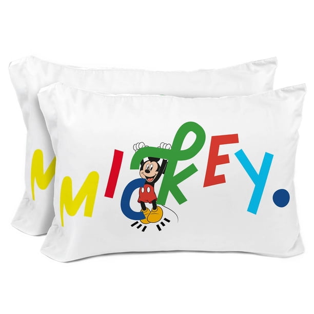 Funda de almohada Sunny Side Up Disney Mickey Mouse reversible x2
