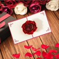 thumbnail image 4 of Greeting Card, 3D Pop Up Card, Romantic Gift,Wedding Party, Birthday, Valentine's Day,with Envelopes, 4 of 5