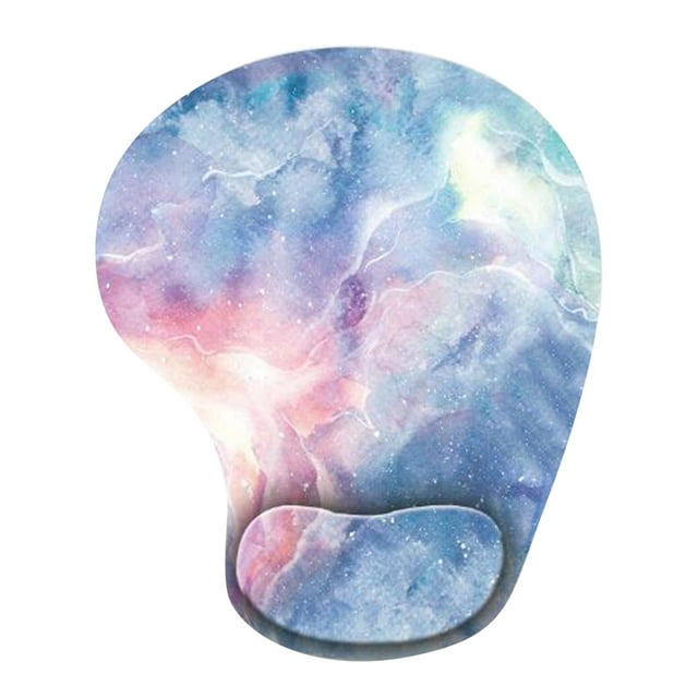 Soft Wrist Comfortable Soft Stone Textured Silicone Comfortable MousePad with Ergonomic Design