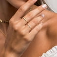 thumbnail image 2 of Cross Gold Rings for Women Non Tarnish, Dainty Trendy Stackable Ring Set 14k Gold Plated Thin Cz Cross Finger Rings for Women Non Tarnish Simple thumb Rings for Momen Gold Jewelry Size 6-9, 2 of 5