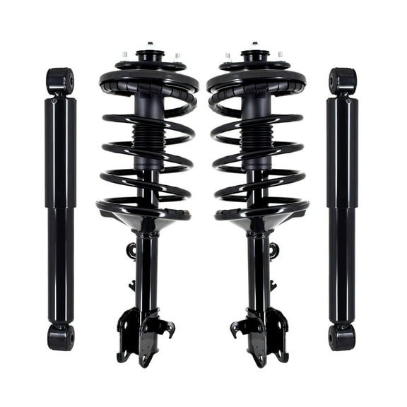 Set of 4 Front Quick Complete Strut-Rear Shock For 2006-2008 Honda Pilot V6 FWD
