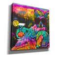 thumbnail image 2 of Epic Graffiti 'Cool Pup 2' by Dean Russo, Canvas Wall Art, 37"x37", 2 of 8