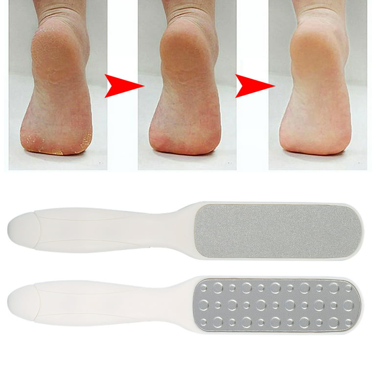 1pc Plastic Handle Foot Callus Remover Pedicure File Tool