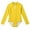 Yellow, variant on Ytxxxx Girls Zip-Up Solid Color Quick Dry One-Piece Swimsuits Hot Pink-1 3-4 Years