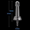 thumbnail image 2 of Carrete de pesca Equilibrio Barra de rueda de metal Accesorios para exteriores (A), 2 of 9