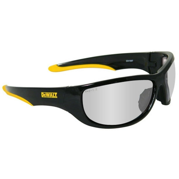 DeWalt Dominator Safety Glasses with Black Frame and Indoor/Outdoor
