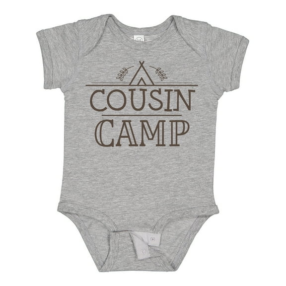 Inktastic Cousin Camp Family Reunion Boys or Girls Baby Bodysuit