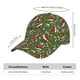thumbnail image 2 of Fotbe Christmas Hat sock Gorro Clásico de Béisbol, Gorra Ajustable con Broche Snapback, Gorro de Exterior de Algodón Suave, 2 of 6