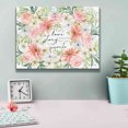 thumbnail image 4 of Epic Graffiti 'Floral Love Story' by Cindy Jacobs, Canvas Wall Art, 16"x12", 4 of 8