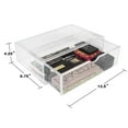 thumbnail image 5 of Sorbus Interlocking Acrylic Scoop Drawers for Makeup, Jewelry & Cosmetics Storage, X-Large Clear, 5 of 6