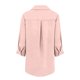 thumbnail image 4 of Mujeres 3/4 Manga Tops Y Blusas Color Sólido Turndown Cuello en V Suéter, 3/4 Manga Tops Casual para las Mujeres Suave Blusa de Poliéster, Ligero Primavera Verano Camiseta de Moda, 4 of 5
