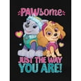 thumbnail image 2 of Paw Patrol Shirt Toddler Girls Skye Everest Nickelodeon Shirt Pawsome Lavender 3T, 2 of 5