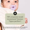 thumbnail image 6 of Tommee Tippee Ultra-light Pacifiers, 0-6 months, 2 pack of one piece silicone, BPA free pacifiers, 6 of 11