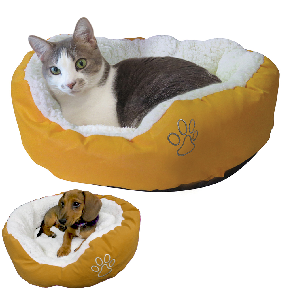Evelots Pet Bed for Cat/Small DogNew ModelSoftCozyEasy Washing5