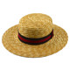 thumbnail image 1 of Sombreros de marinero para mujer, sombrero de paja con ala ancha, disfraz de Halloween y Navidad, 1 of 5