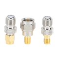 thumbnail image 2 of 6pcs 50 Ohm Impedance Pure Copper F-type to SMA Adapter with Strong Connection for Wi-Fi Radio External Antennas, 2 of 3