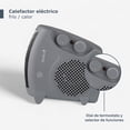 thumbnail image 2 of Calefactor Ventilador Calentador Electrico 1500W Portatil gris 1, 2 of 8