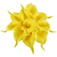 thumbnail image 6 of 20pcs Calla Lily Bridal Wedding Bouquet Latex Real Touch Artificial Flower Home Party Decor, 6 of 10