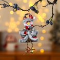 thumbnail image 1 of Merry Christmas Decorations Red Santa Snowman Elk Bear Pendant Xmas Tree Hanging Ornaments Crafts for Home Decor Supplier Gifts, 1 of 5
