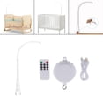 thumbnail image 1 of Soporte de campana de cuna CUTICAT para Bebés con música y sonajeros, 1 of 8