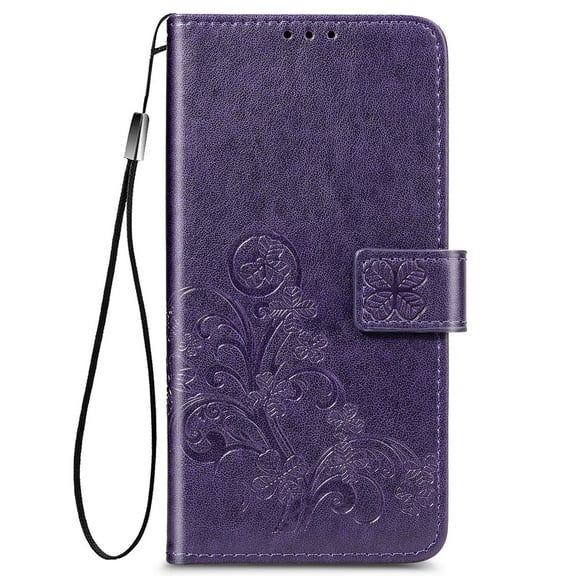 Allytech Galaxy Note 20 Ultra Wallet Case, Premium PU Leather Folding Stand Shockproof Anti-scratch Credit Cards Holder Wallet Case TPU Back Cover for Samsung Galaxy Note 20 Ultra, Purple
