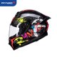 thumbnail image 3 of Casco de motocicleta RYMIC para mujer, con certificación DOT ECE, para carreras, para montar en carretera, color rosa, para DUKADI y Honda, 3 of 5