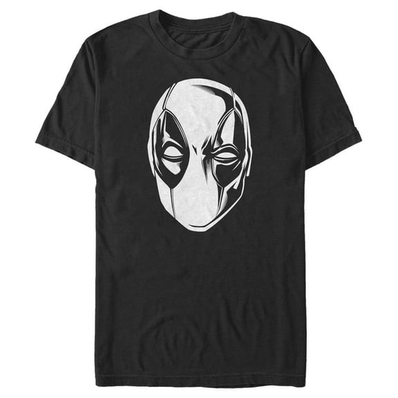 Men's Marvel: Deadpool White Mask Graphic T-Shirt