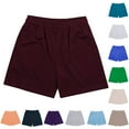 thumbnail image 2 of PUMISAS Sports Swim Trunks For Men Elastic Waist Beach Shorts Breathable Drawstring Pants Training Solid Color Shorts With Pockets, 2 of 6