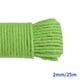 thumbnail image 1 of Bewildely Herramienta para hacer rollos de cuerda de cáñamo de Color, cuerda de algodón 100 , hilo colorido, cordón de macramé, hilo hecho Decoración del hogar verde 2 mm x 25 m, 1 of 5