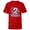 Red, variant on Disney Junior’s Ariel Second Birthday 2 Years Old Today - Short Sleeve T-Shirt for Kids - Customized-White