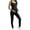 Black, variant on Qingpeng Maternity Jumpsuits Sleeveless Romper Pregnant Bodysuit One-piece Leggings Activewear Yoga Pants