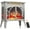 Beige, variant on Electric Fireplace Heater 25" with Remote Control,Fireplace Stove Decor with Different Flame Effects and Log Set for Indoor,5 Adjustable Brightness and Heating Mode,Overheating Safe Design - Beige