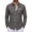 Gray, variant on Mens Button Up Shirts Color Block Regular Fit Lightweight Shirts with Chest Pockets Smart Causal Durable Shirts for Travel Orange