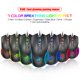 thumbnail image 5 of Kit de Teclado y mouse HXSJ V700BW+X100 USB retroiluminación RGB 61 teclas, 5 of 8