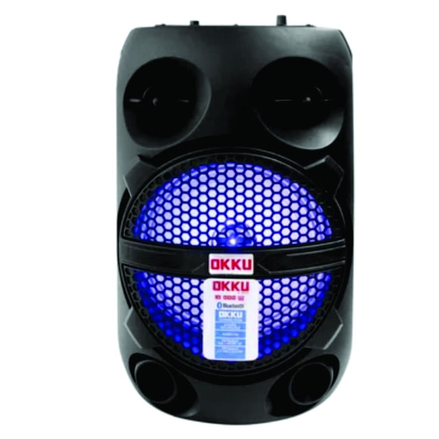 BAFLE AMPLIFICADO 8 PULG RECARGABLE USB SD BLUETOOTH Fussion Acustic CHBAF8001