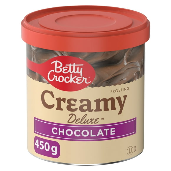 Betty Crocker Creamy Deluxe Frosting, Chocolate, 450 g