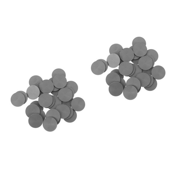 Raindrops 60 pcs Realistic Fake Coin Plastic Coins for Trick Party Realistic Trick Prop Faux Coin Plastic Coin Plastic Coin for Trick