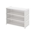 thumbnail image 2 of Organizador de zapatos multicapa | Armario ahorrador de espacio bajo la mesa y la puerta | Parte trasera de tela a prueba de polvo | Almacenamiento de plástico para dormitorio y apartamento | 56 x, 2 of 6