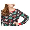 thumbnail image 4 of Noël Correspondant à la Famille Pantalon Pull Col Manches Longues 2PCS Noël PJs Ensemble pour les Enfants Adultes, 4 of 6