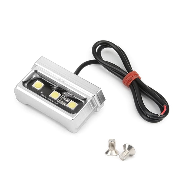 12V Motorcycle License Plate LED Light Waterproof Motorbike Tail Light For Sports Car Scooter Accessories