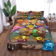 thumbnail image 1 of Ensemble de Housse de Couette pour Enfants Dexter lab, Ensemble de Literie pour Lit Double, Draps, 1 of 5