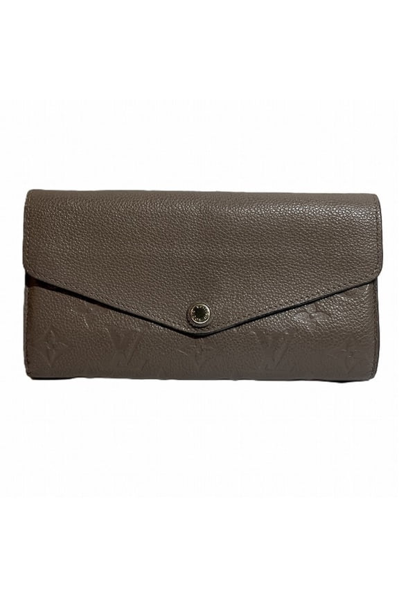 Pre-Owned Louis Vuitton Monogram Empreinte Portefeuille Sarah M61454 Bi-fold Wallet for Women