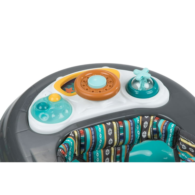 Babideal Rover Activity Walker with Sounds Teal Boho Walmart