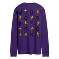thumbnail image 2 of Peanuts - Woodstock Grid - Men's Long Sleeve Graphic T-Shirt, 2 of 5