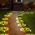 thumbnail image 4 of 1-20 piezas de luces solares para exteriores, linterna de jardín, lámpara con energía solar, iluminación de paisaje impermeable, camino, patio, césped, decoración de jardín, 4 of 5