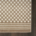 thumbnail image 4 of Nourison Casual 3'11" x 5'11" Brown Modern Indoor Rug, 4 of 7