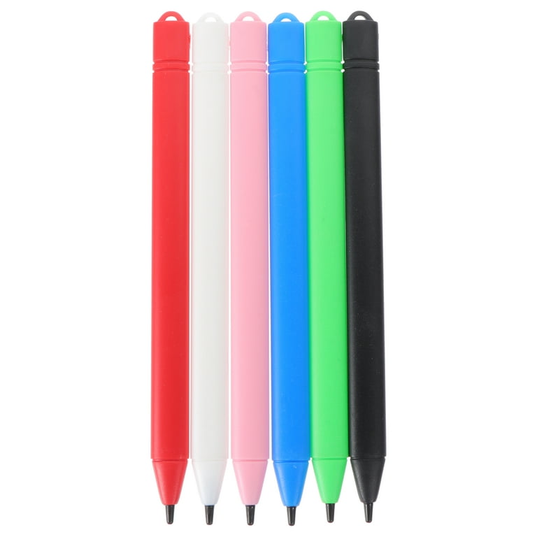 Nuolux 6 Pcs Drawing Board Pens LED Writing Tablet Pens Kids Painting Pen Toys Random Color, Size: 12.20