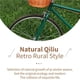 thumbnail image 3 of Cesta De Bicicleta Hecha A Mano, Portabicicletas Portátil Para Mascotas, Cesta De Mimbre Almacenable Para Bicicleta, Cesta Delantera Para Manillar Con Correa De Cuero Y Cubierta De Hierro Scienceny EL013932-01, 3 of 5